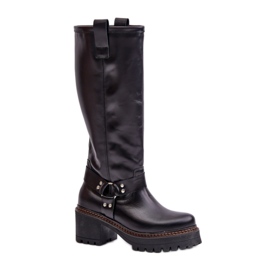 Boty Model Lewski 3432 Black černá