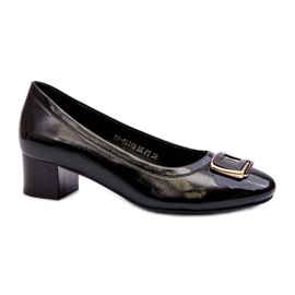 Step in style Lodičky Model Enollia 58248 Black - Krok ve velkém stylu černý