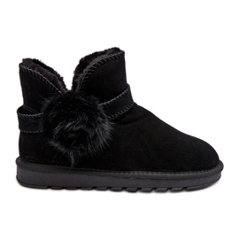 Sněhule Model Eraclio W8006 Black - Step in style černá