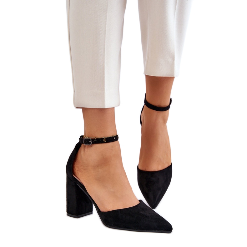 Step in style Lodičky Model Lexie QA203P Black - Krok ve velkém stylu černá