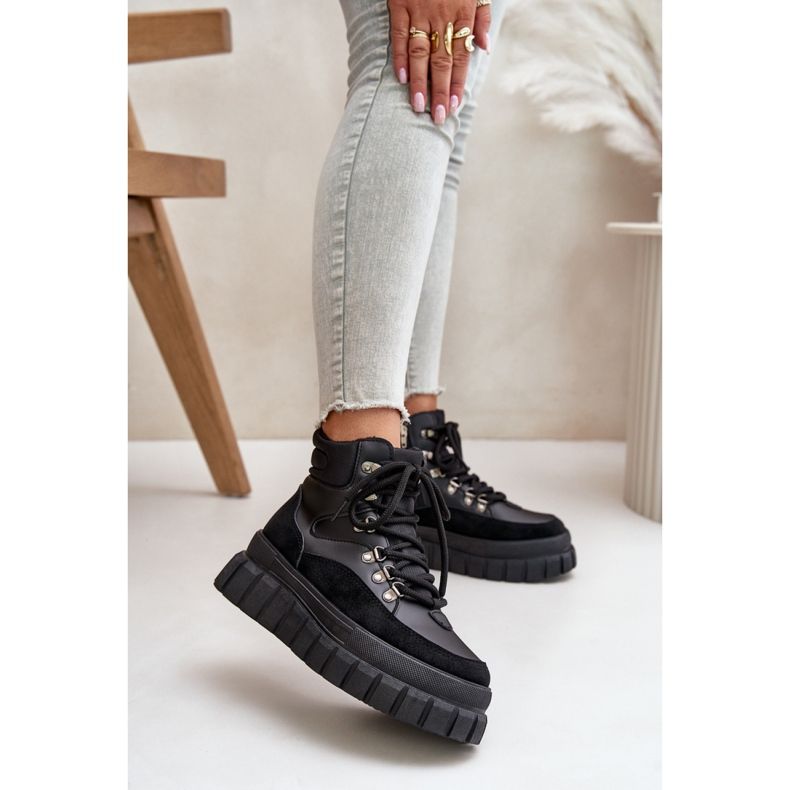 Step in style Boty Model Jelenia 24BT26-7928 Black - Krok ve velkém stylu černá
