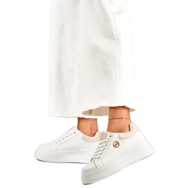 Dámská sportovní obuv TL249-9-8W/BE bílý