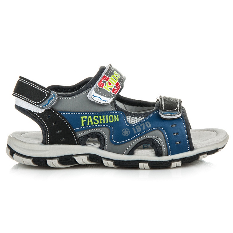 Linshi Sandály se suchým zipem pro chlapce modrý Linshi Sandály se suchým zipem pro chlapce modrý