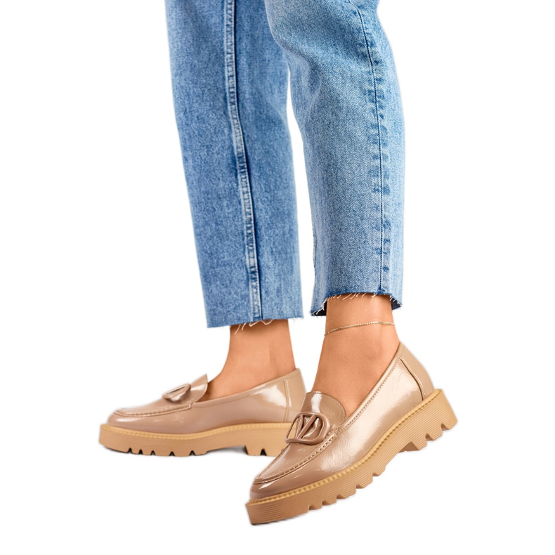 Dámské boty se zdobením 23-10862BE béžové béžový Dámské boty se zdobením 23-10862BE béžové béžový