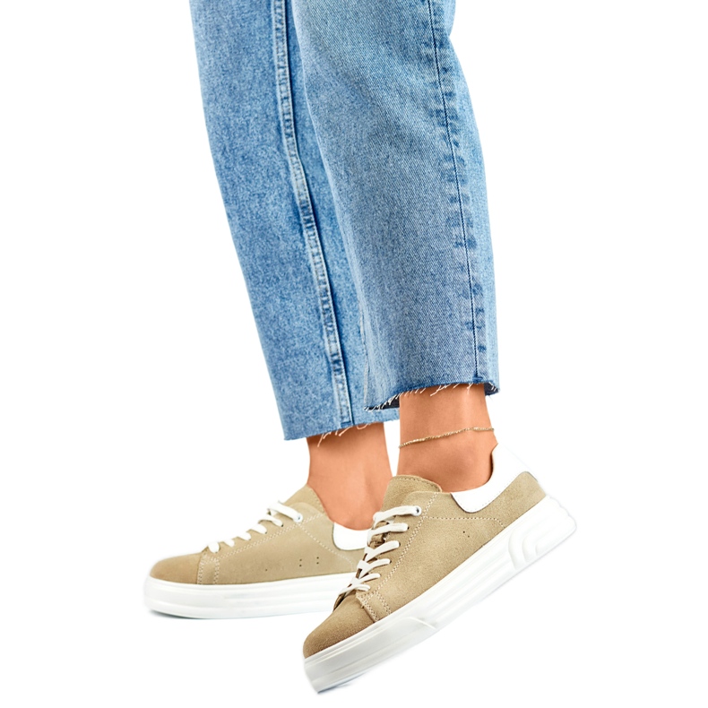 Dámská sportovní obuv GD-XF-113BE béžová béžový