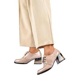 Dámská obuv GD-FL439-D.BE béžová béžový