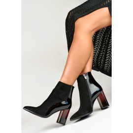 Boty Model GD-FL2047B Černá - PRIMO černý