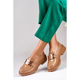 Boty Model 8980-P-KH Camel - PRIMO hnědý