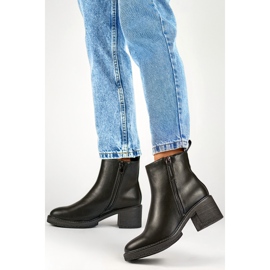 Boty Model MS2079B Černá - PRIMO černý