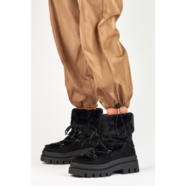 Sněhule Model XH9370-1-B Black - PRIMO černý