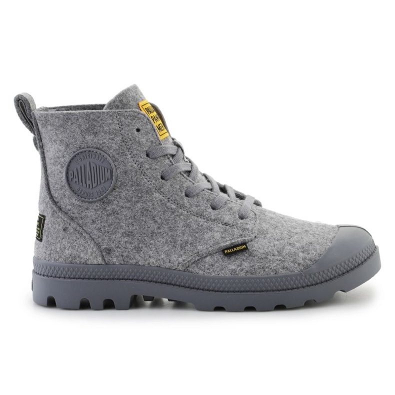 Palladium Pampa Hi Merino boty 74377-027-M Grey šedá