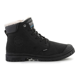 Boty Palladium sp20 Cuff Leather Waterproof Wl 79067-008-M černý