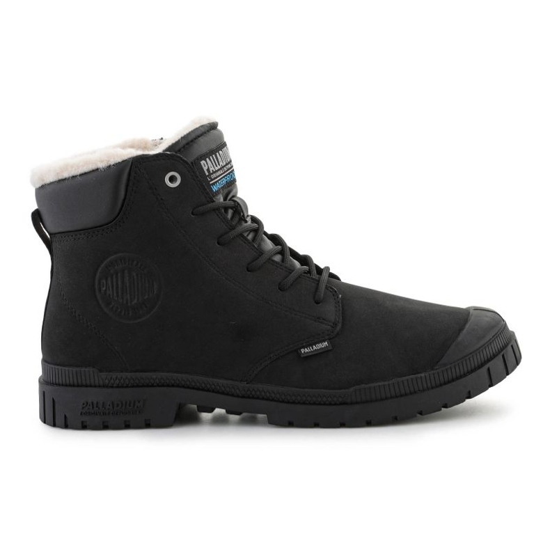 Boty Palladium sp20 Cuff Leather Waterproof Wl 79067-008-M černá