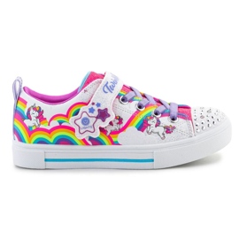 Skechers Twinkle Toes S Lights Twinkle Sparks Boty Jumpin Clouds 314809L-WMLT vícebarevný
