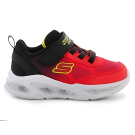 Boty Skechers S-Lights Meteor-Lights-Krendox 401495N-RDBK červený