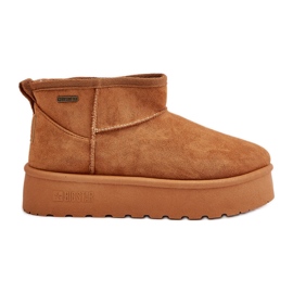 Nízké boty do sněhu Big Star OO274A098 Camel hnědý