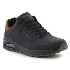 Boty Skechers Uno Suited On Air 183004-BBK černý
