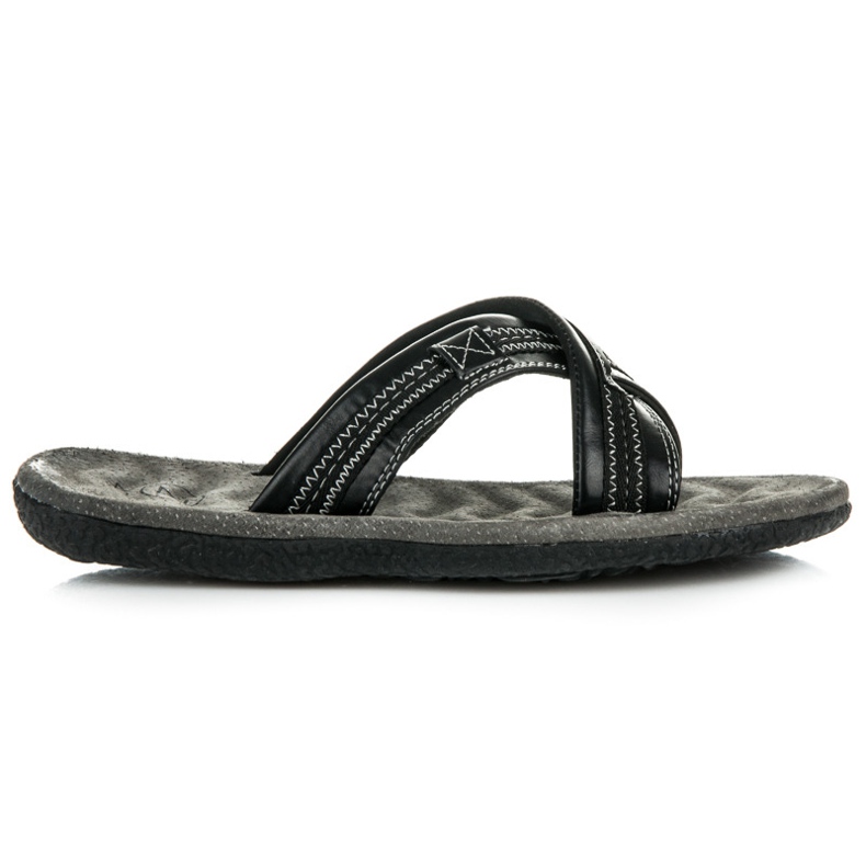 Mckeylor Pánské letní pantofle černá