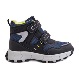 Zateplené dětské sněhule Big Star OO374130 Navy Blue modrý Zateplené dětské sněhule Big Star OO374130 Navy Blue modrý