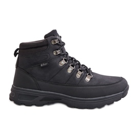 Zateplené pánské turistické boty Lee Cooper LCJ-24-03-3034M Černá černý