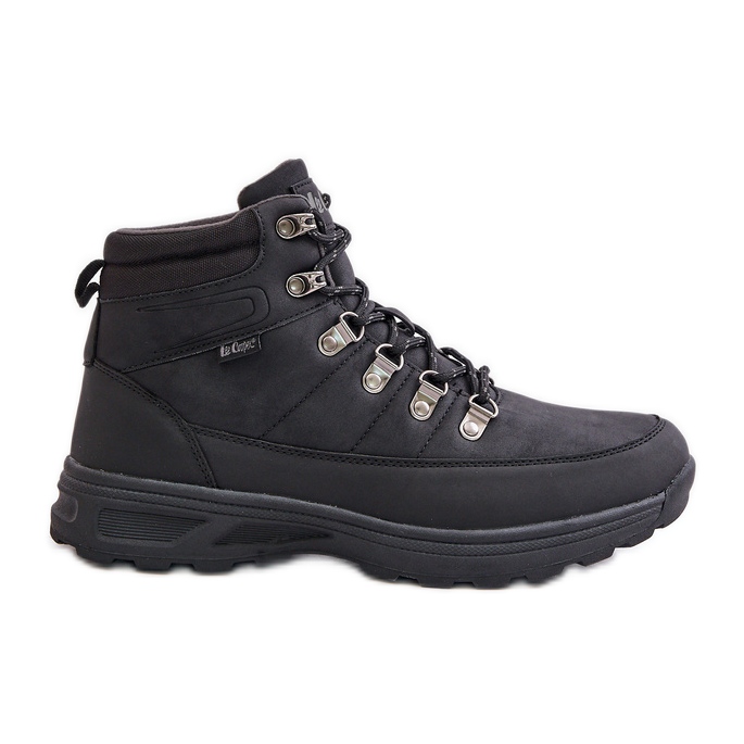 Zateplené pánské turistické boty Lee Cooper LCJ-24-03-3034M Černá