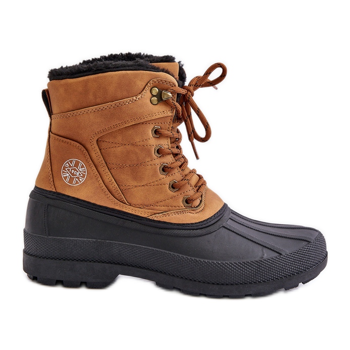 Pánské sněhule Lee Cooper LCJ-24-44-2873M Camel hnědý Pánské sněhule Lee Cooper LCJ-24-44-2873M Camel hnědý