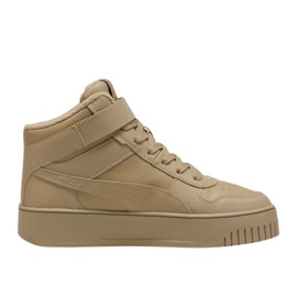 Boty Puma Carina Street Mid Wtr 398050 03 béžový Boty Puma Carina Street Mid Wtr 398050 03 béžový