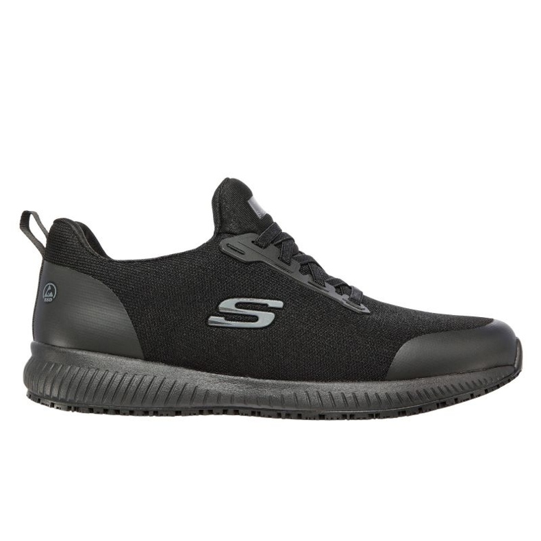 Boty Skechers Work Relaxed Fit Squad Sr Myton 200051EC-BLK černá