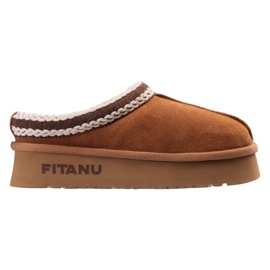 Boty Fitanu Nuuk 92800622228 hnědý