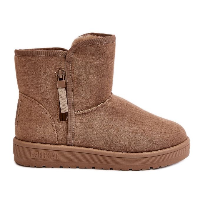 Dámské sněhule Big Star OO274A165 Béžová béžový