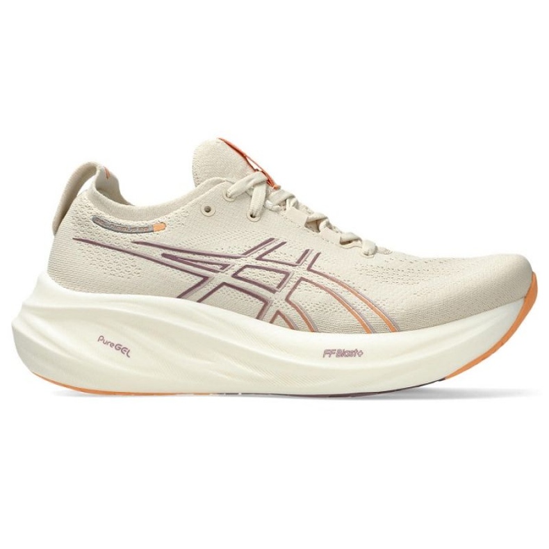 Běžecké boty Asics Gel Nimbus 26 1012B601250 béžový