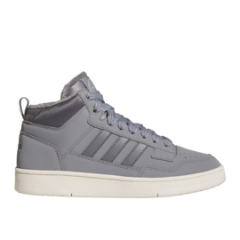 Boty Adidas Rapid Court Mid Winterized JR0169 šedá