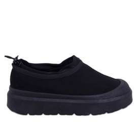 Krátké sněhule Jayden Black černý