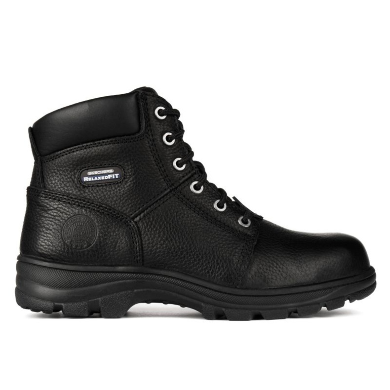 Boty Skechers Workshire 77009EC/BLK černá