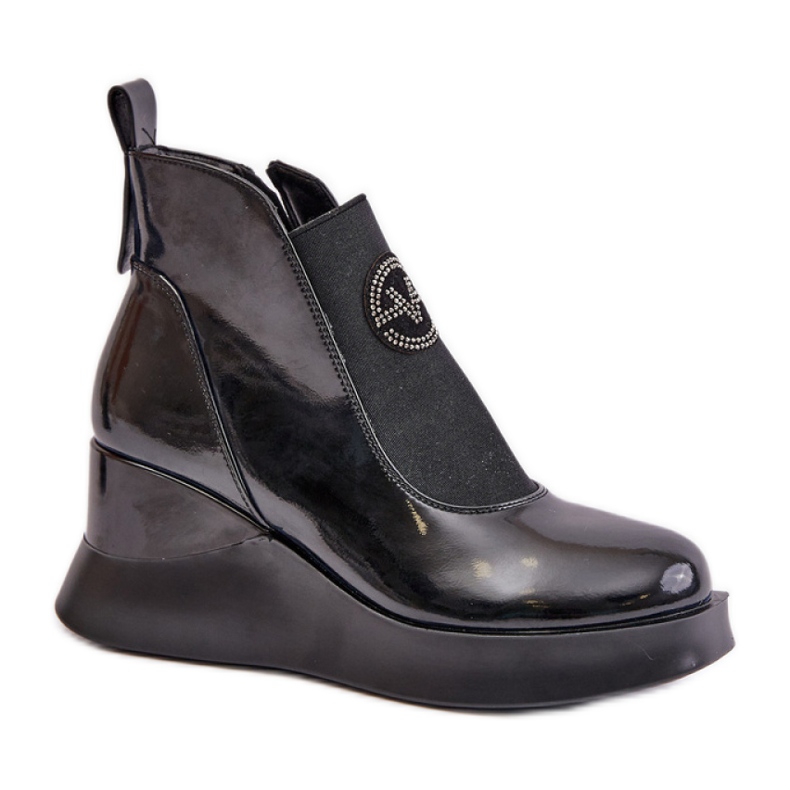 Vinceza 66703 Černé kozačky černá Vinceza 66703 Černé kozačky černá