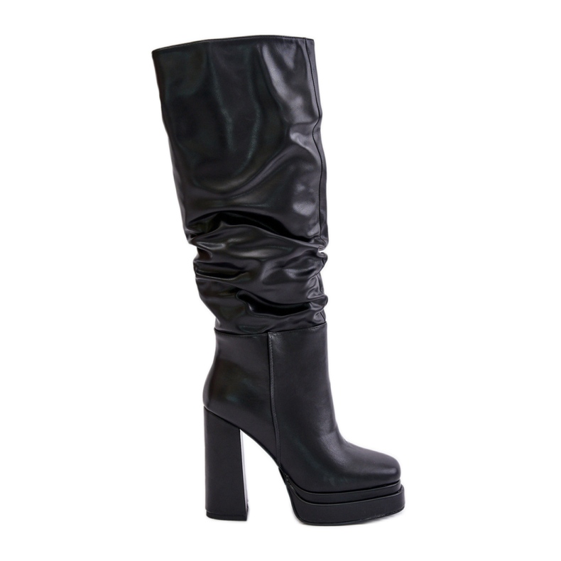 Model C-263 Černé boty černá