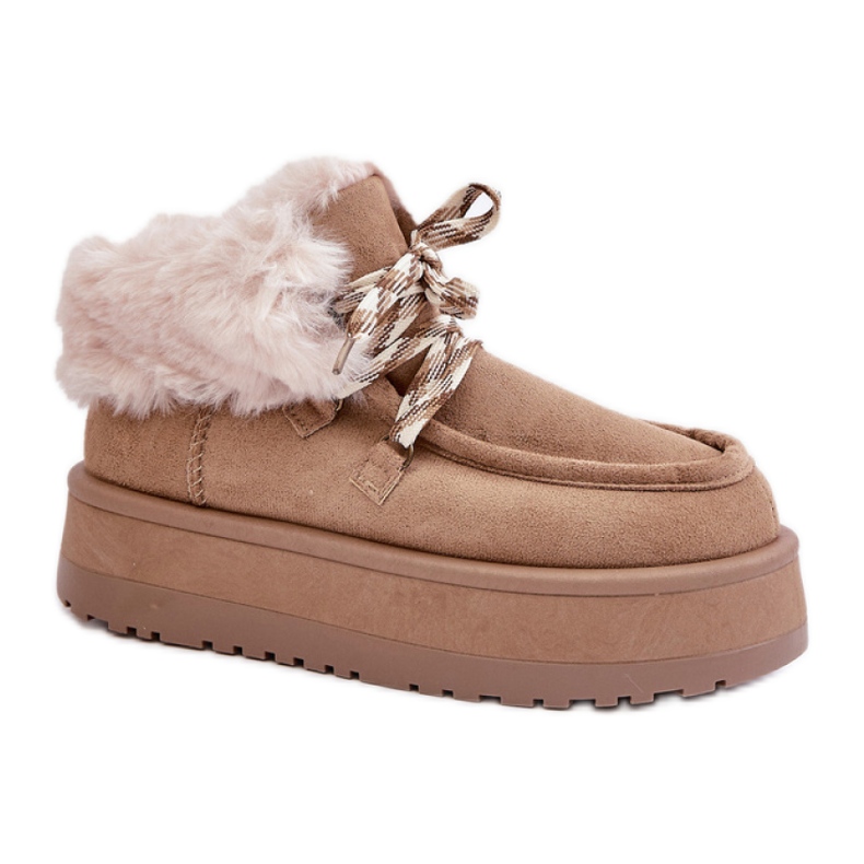 Sněhule Model C3016 Dark Beige béžový