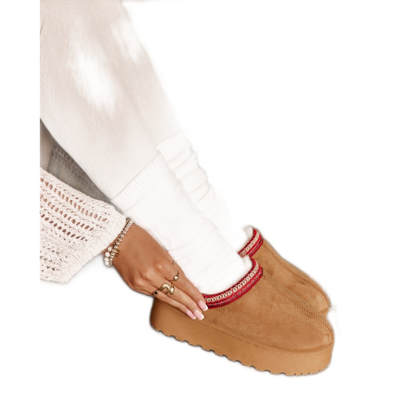 Model 20219-4B Camel sněhule hnědý