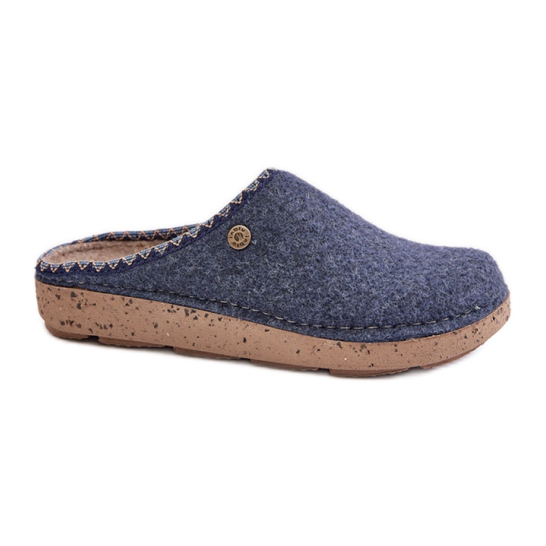 Pantofle Inblu ED000018 Navy modrý Pantofle Inblu ED000018 Navy modrý