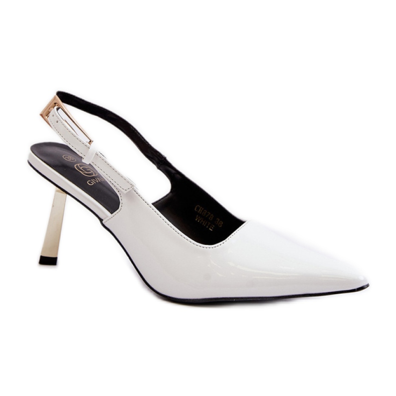 Jehlové boty model CH878 bílé bílý