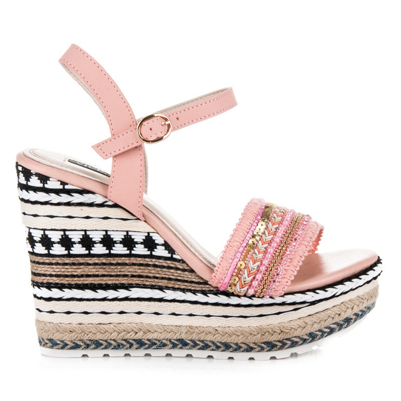 Vices Etnické klíny s ornamenty růžový Vices Etnické klíny s ornamenty růžový