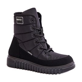 Progress PROGJ-24-157 Černé boty do sněhu černý