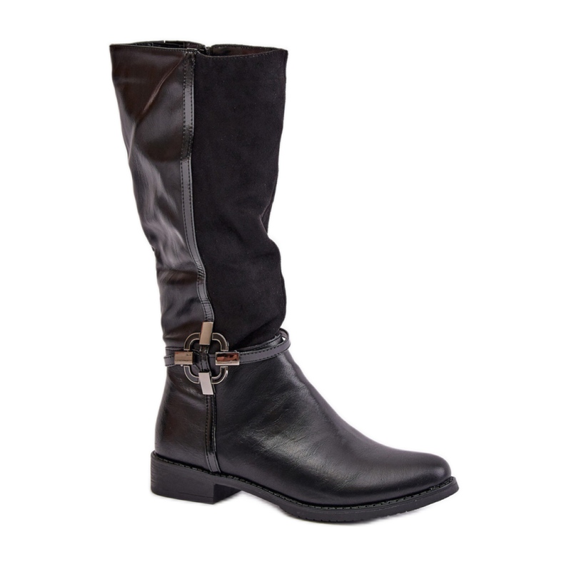 Jezzi Model boty ASA62-112 Black černá