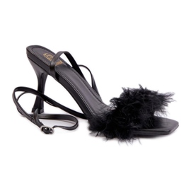 Sandály Model JRX2402 Black černý