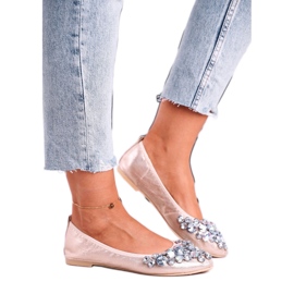 Balerínky Model C87 Gold žluť