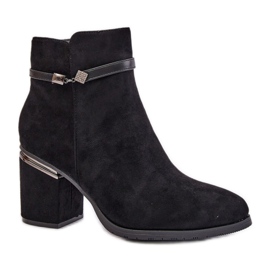 Venezia Boty Model Vinceza 16446 Black černý