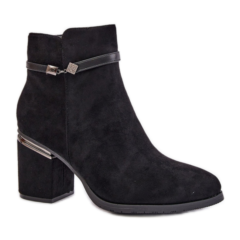 Venezia Boty Model Vinceza 16446 Black černá