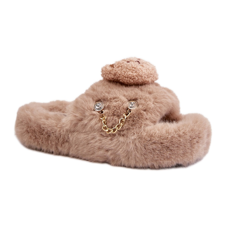 Pantofle Model BG190P Béžové béžový