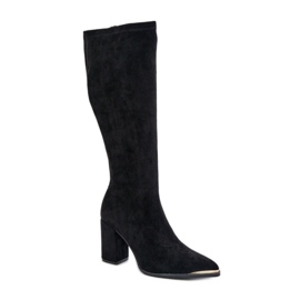 Model boty HB-243 Black černá