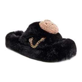 Pantofle Model BG190P Černé černý